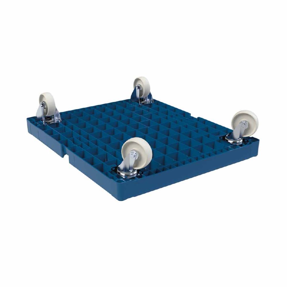 Produktbild ESB Rollplatte KU d 108 PP blau Maße 682 x 815 x 192 mm bild 2