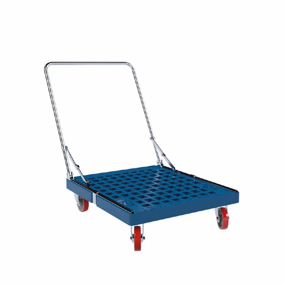 Produktbild ESB Rollplatte KU mit Schiebebügel blau 724 x 815 mm