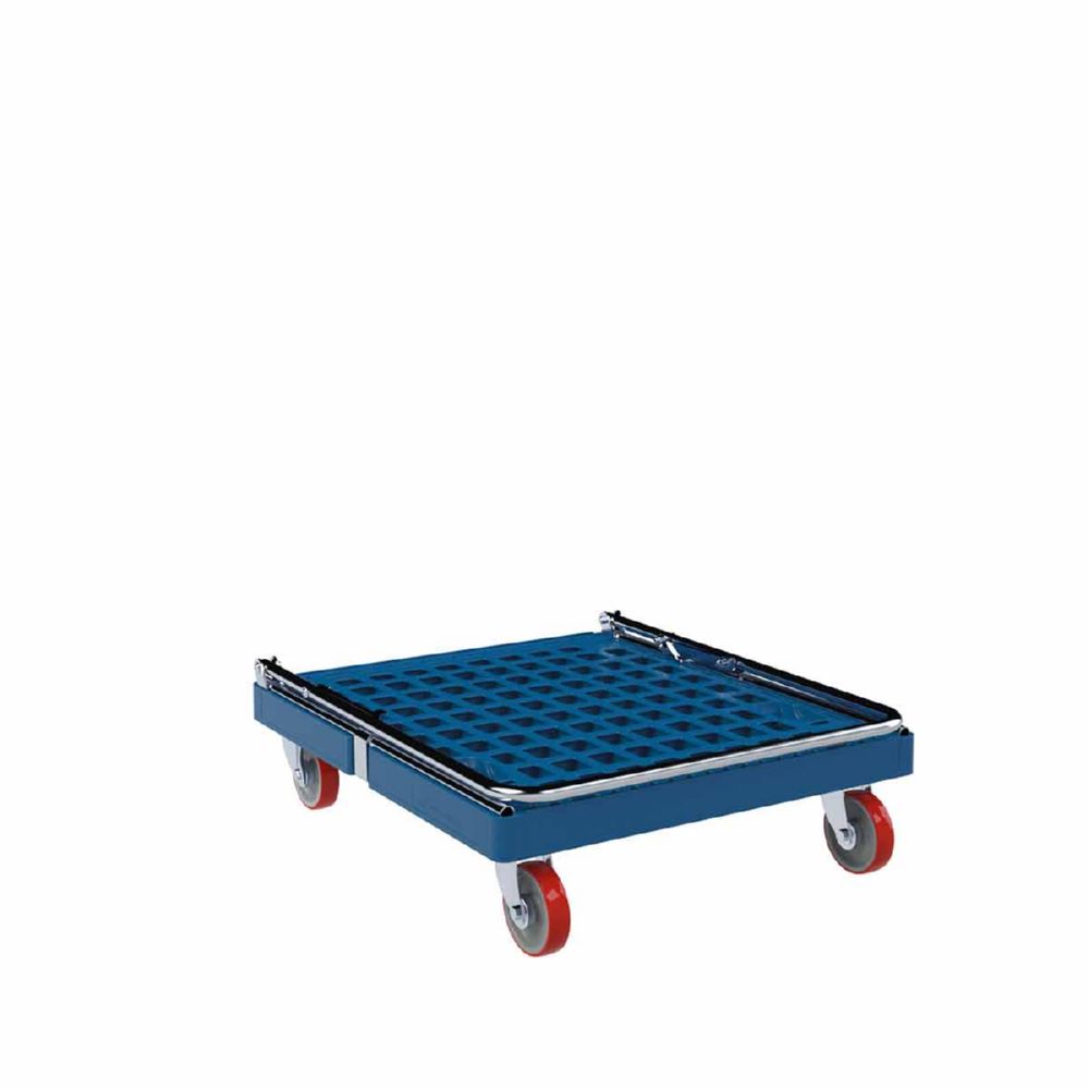 Produktbild ESB Rollplatte KU mit Schiebebügel blau 724 x 815 mm bild 2