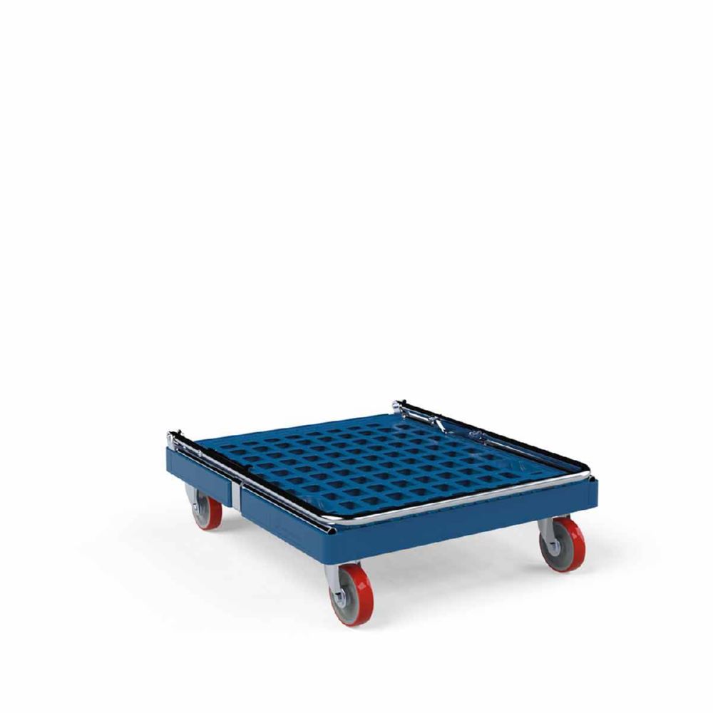 Produktbild ESB Rollplatte KU mit Schiebebügel blau 724 x 815 mm bild 3