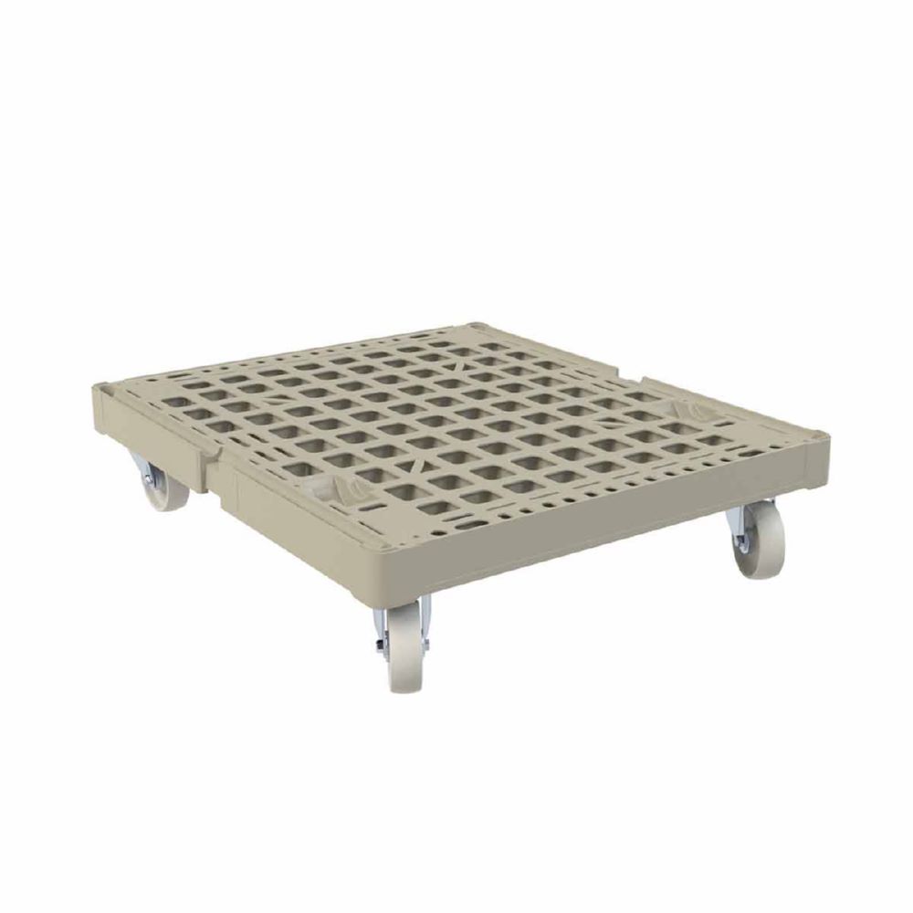 Produktbild ESB Rollplatte KU d108PP grau Maße 724 x 815 x 192 mm