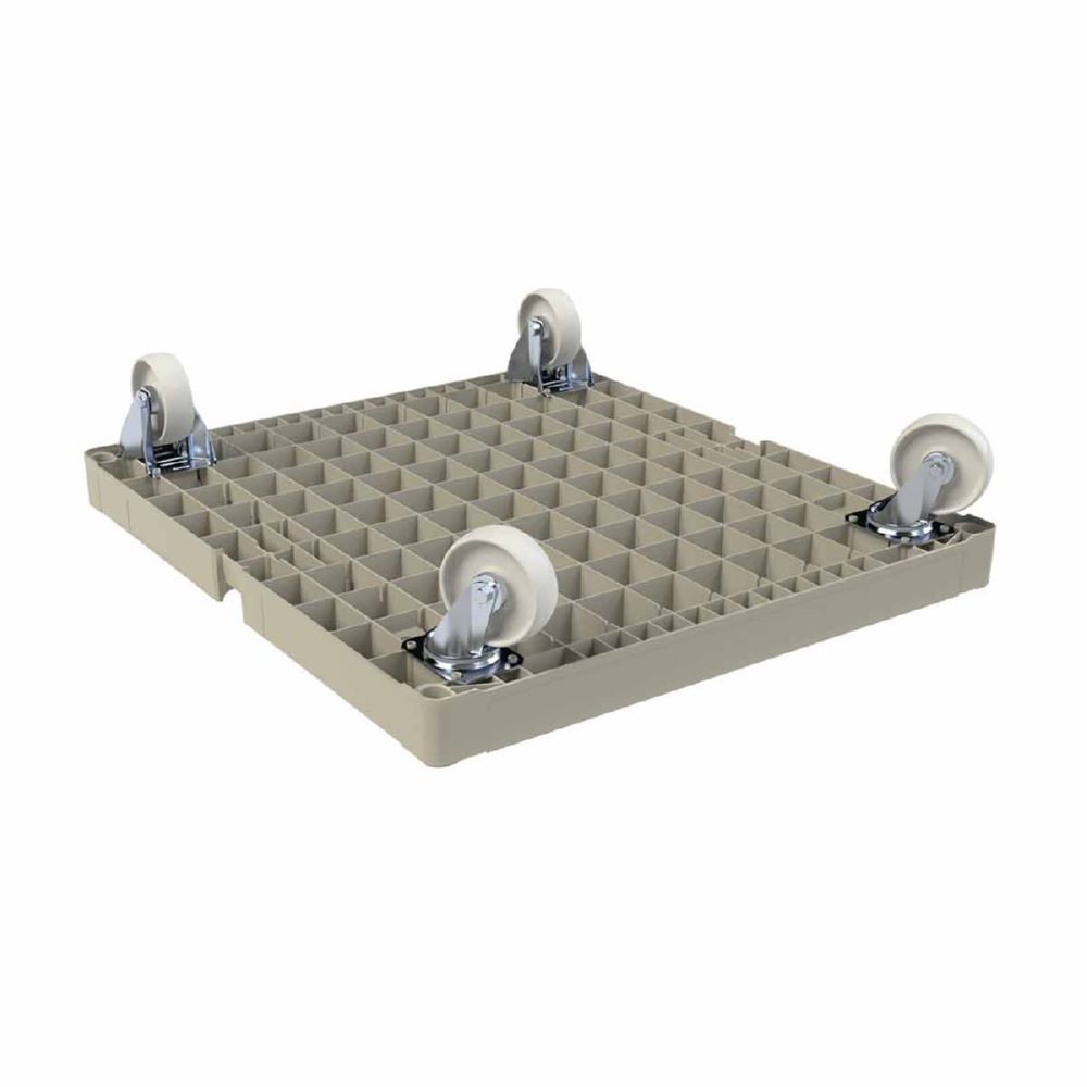 Produktbild ESB Rollplatte KU d108PP grau Maße 724 x 815 x 192 mm bild 2