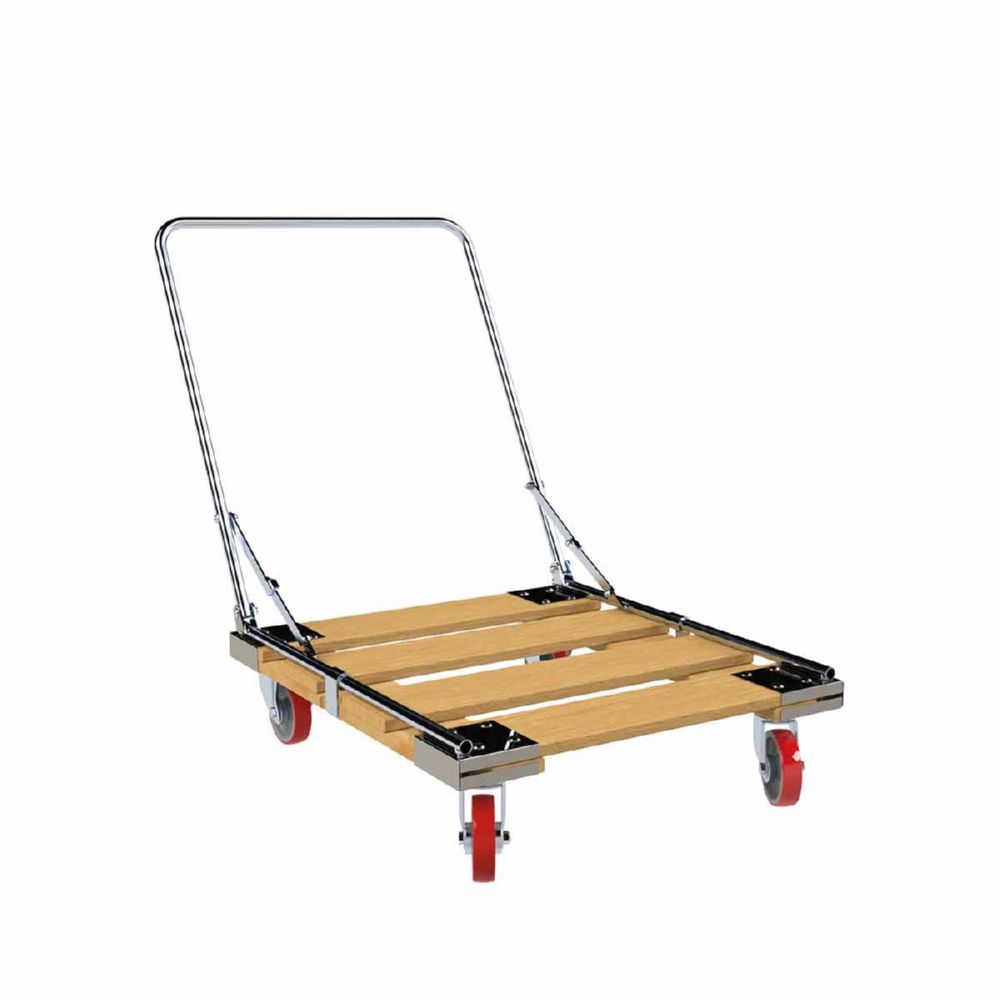 Produktbild ESB Rollplatte HO d125PU klappbarem Bügel 724 x 810 mm