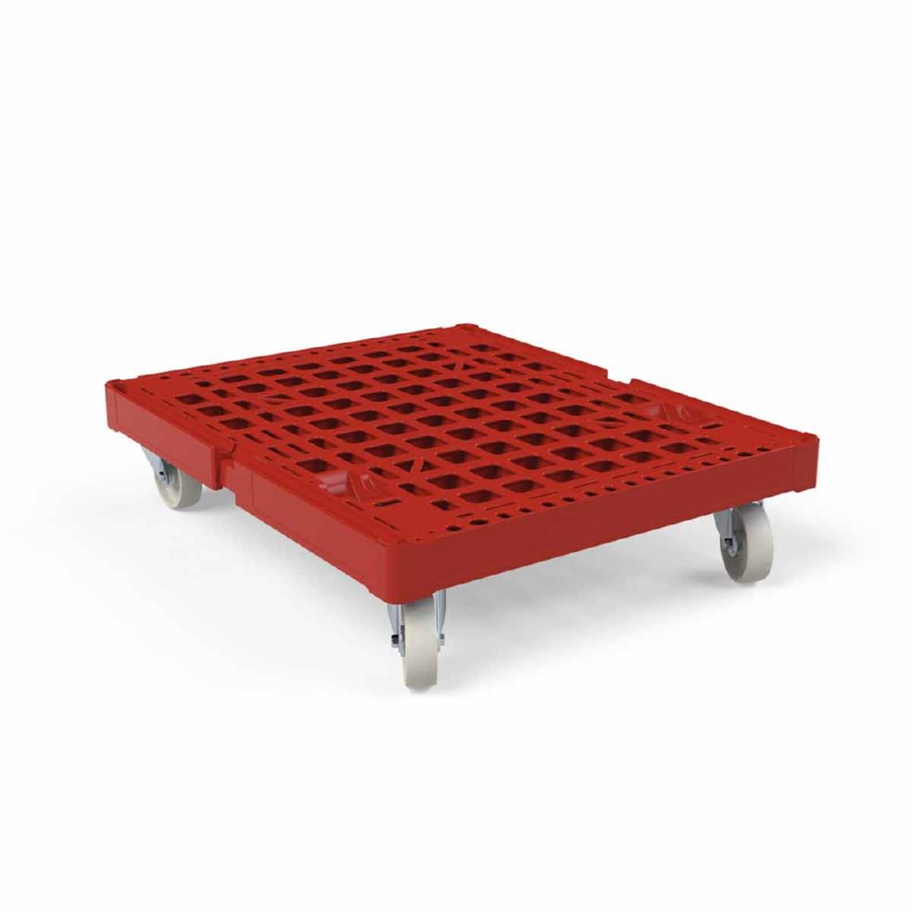 Produktbild ESB Rollplatte KU d108PP rot Maße 682 x 815 x 192 mm bild 4