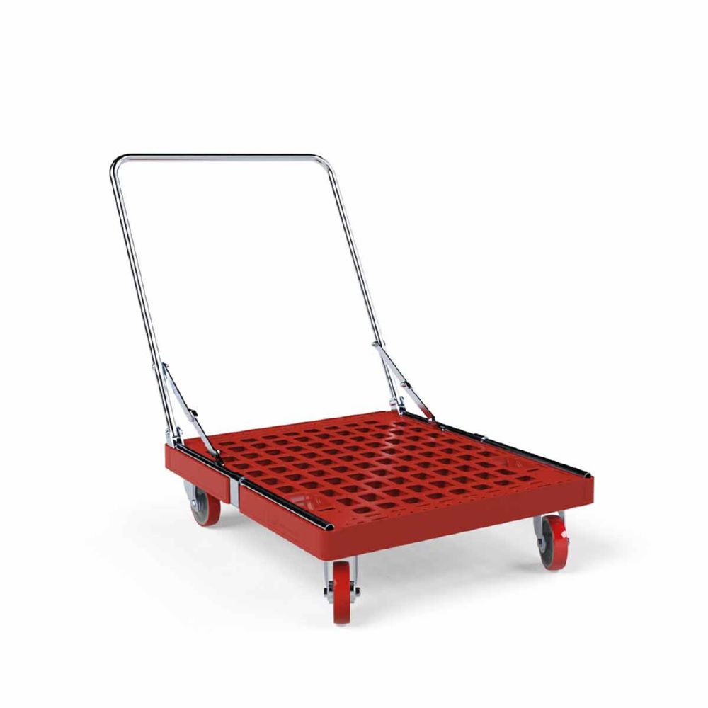Produktbild ESB Rollplatte KU mit Schiebebügel rot 724 x 815 mm bild 2