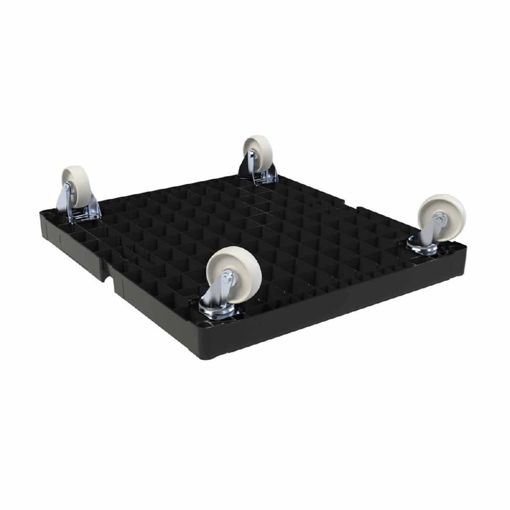 Produktbild ESB Rollplatte KU d108PP schwarz 724 x 815 x 192 mm bild 2