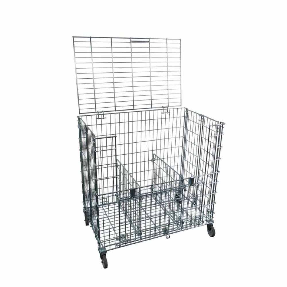 Produktbild ESB Stahlrollbehälter ADB 870 faltbar 1000 x 610 x 1040 mm bild 2