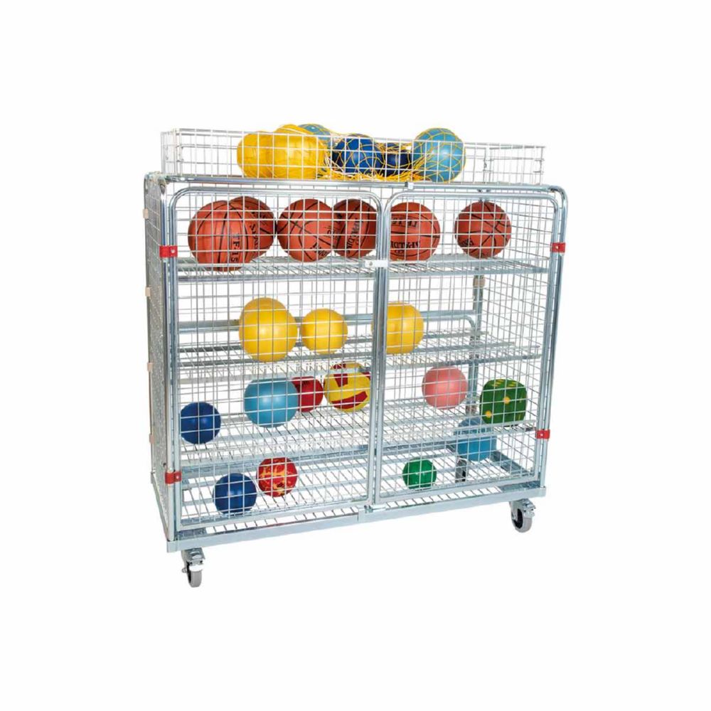 Produktbild ESB Stahlrollbehälter ADB 1200 mit Einlegeböden H 1545 mm bild 3