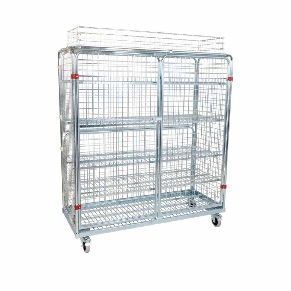 Produktbild ESB Stahlrollbehälter ADB 1500 4 Zwischenböden H 1850 mm