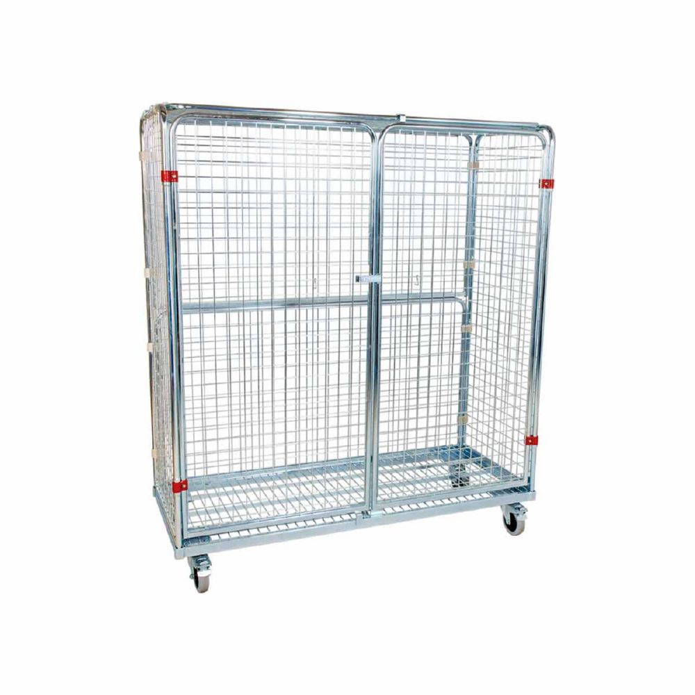 Produktbild ESB Stahlrollbehälter ADB 1500 5 seitig ohne Korbaufsatz H 1700 mm