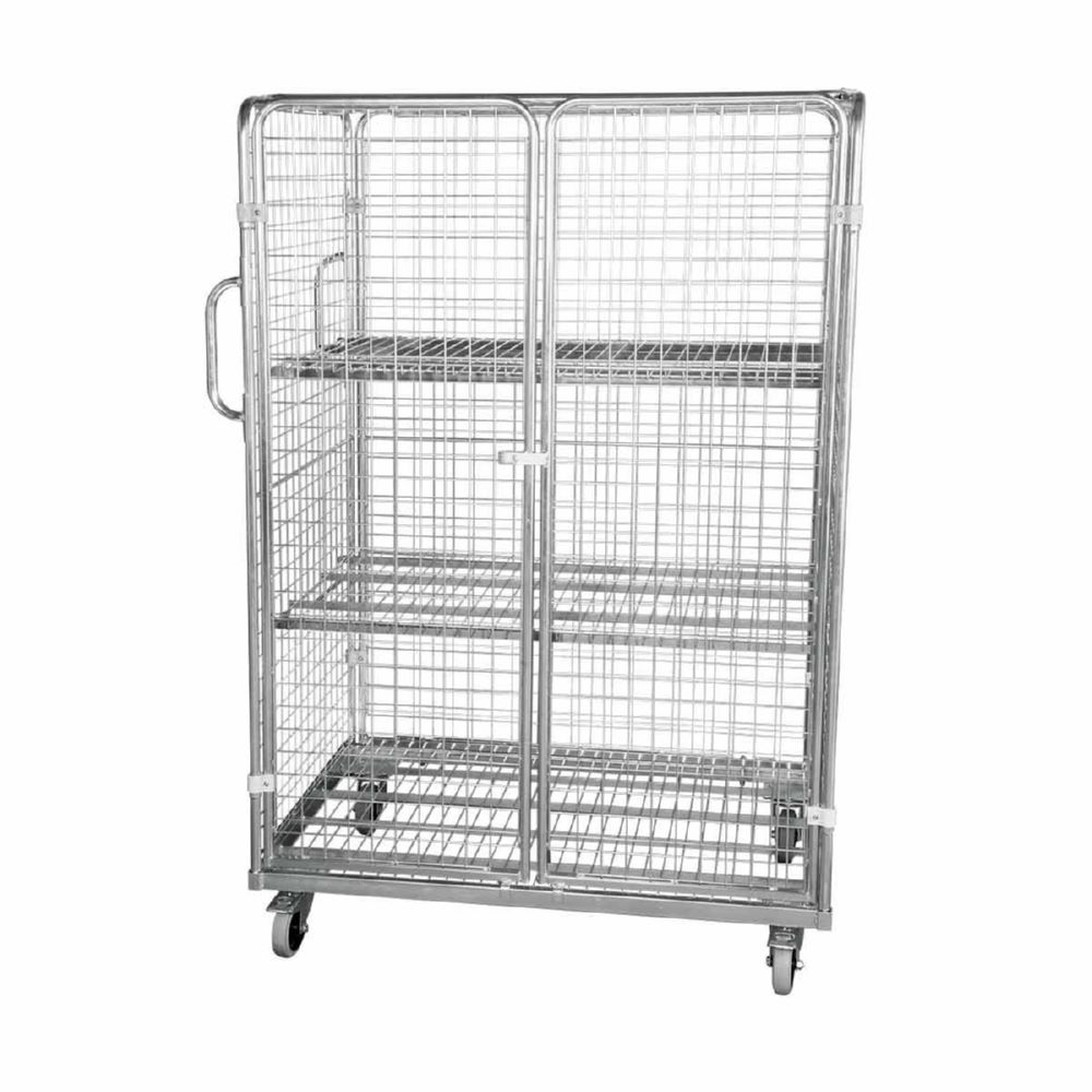 Produktbild ESB Stahlrollbehälter ADB 1600 Cr3 2 Türen 1200 x 800 x 1820 mm bild 2