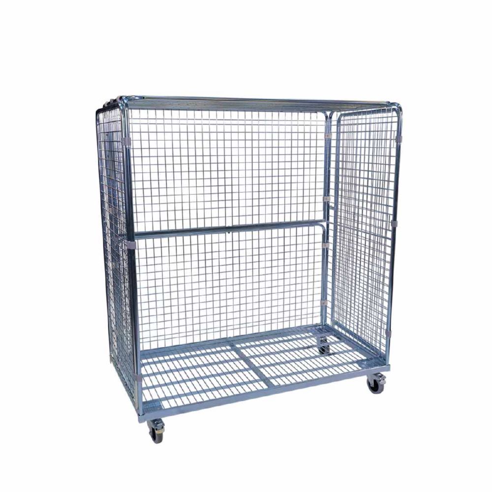 Produktbild ESB Stahlrollbehälter ADB 1600 2 Flügeltüren Maße 1600 x 800 x 1820 mm bild 2