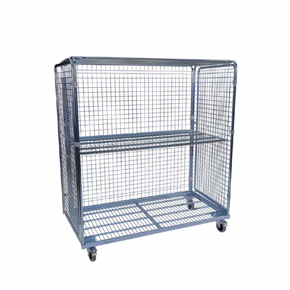 Produktbild ESB Stahlrollbehälter ADB 1600 2 Flügeltüren Maße 1600 x 800 x 1820 mm bild 4