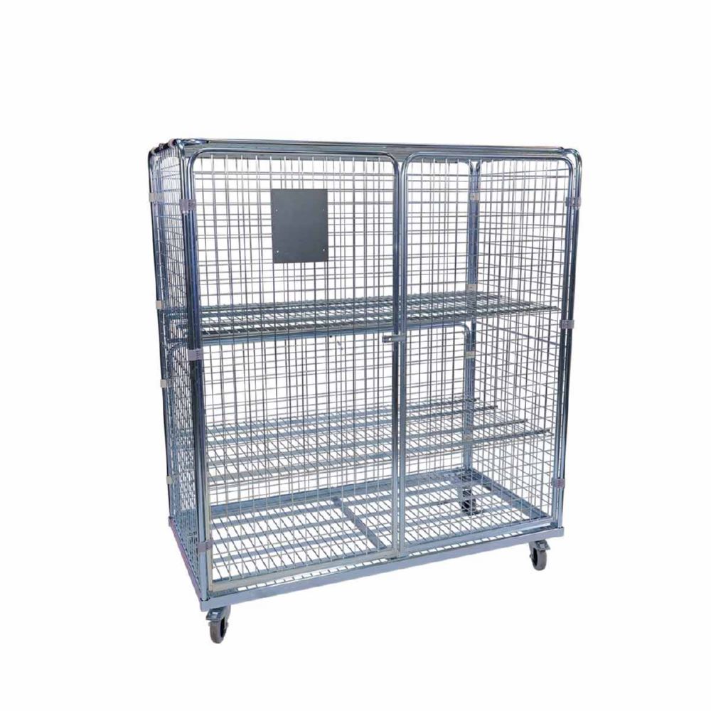 Produktbild ESB Stahlrollbehälter ADB 1600 2 Flügeltüren Maße 1600 x 800 x 1820 mm bild 6