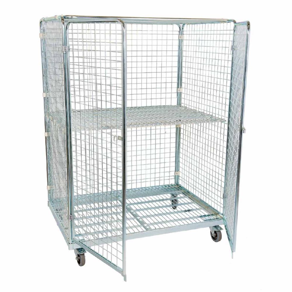 Produktbild ESB Stahlrollbehälter ADB 1600 5 seitig 1350 x 950 x 1820 mm bild 3