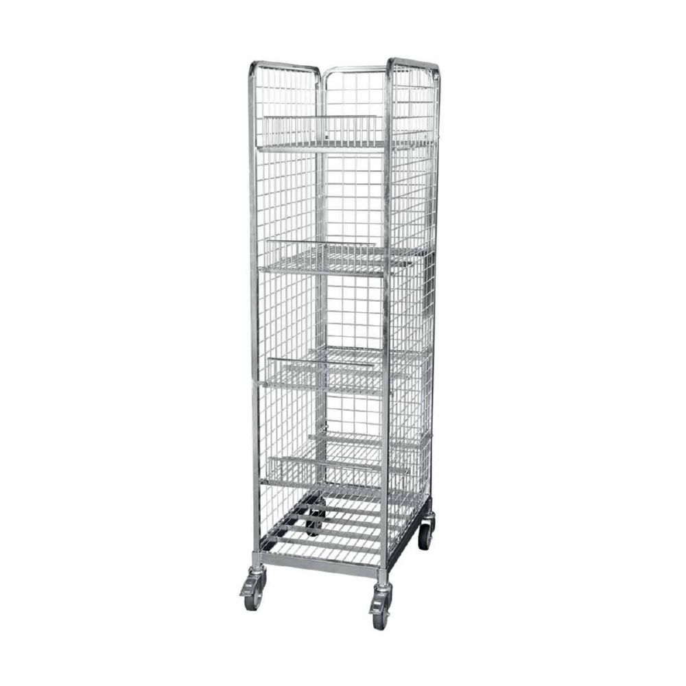 Produktbild ESB Stahlrollbehälter 1665 4 Böden 500 x 680 x 1860 mm