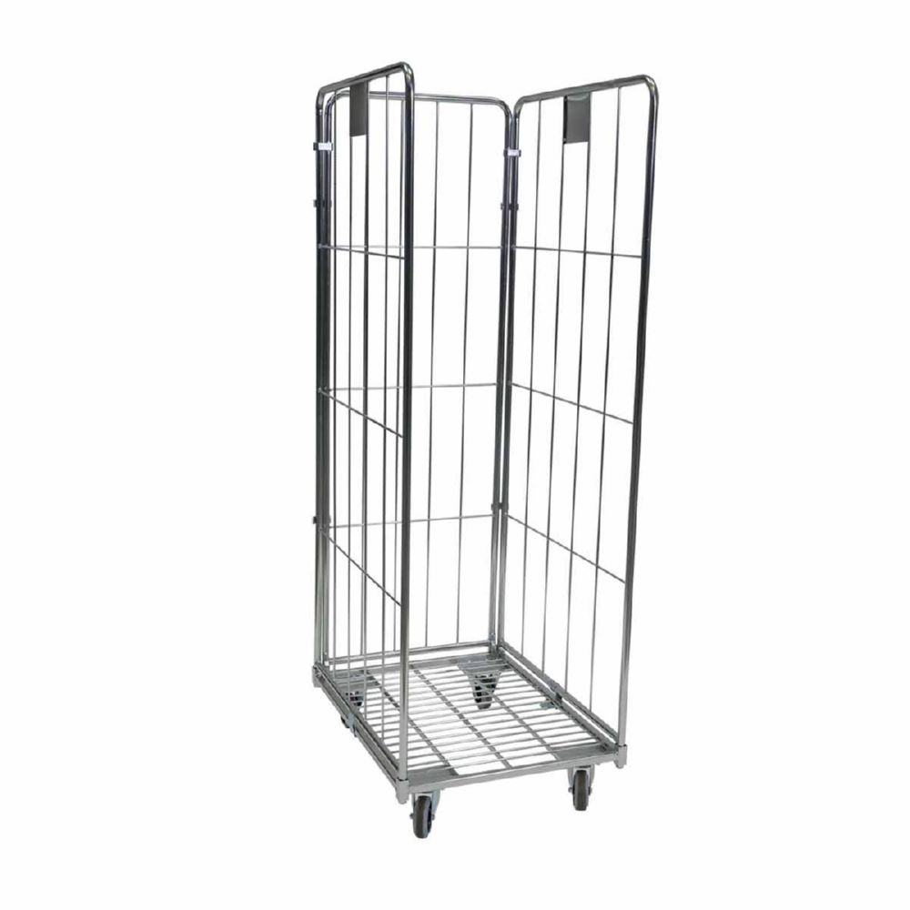 Produktbild ESB Stahlrollbehälter 1650 3 Seiten 600 x 800 x 1800 mm