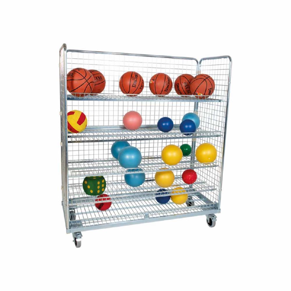 Produktbild ESB Stahlrollbehälter 1500 mit Gitter 1500 x 620 x 1700 mm bild 3