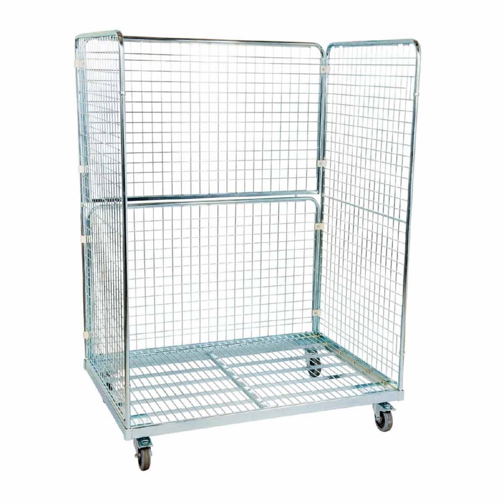 Produktbild ESB Stahlrollbehälter 1600 mit Gitter H 1820 mm