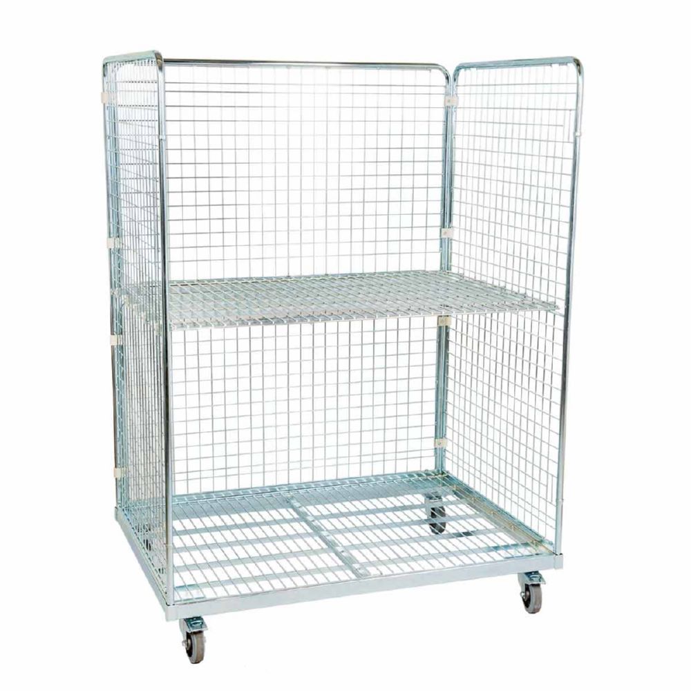 Produktbild ESB Stahlrollbehälter 1600 mit Gitter H 1820 mm bild 3