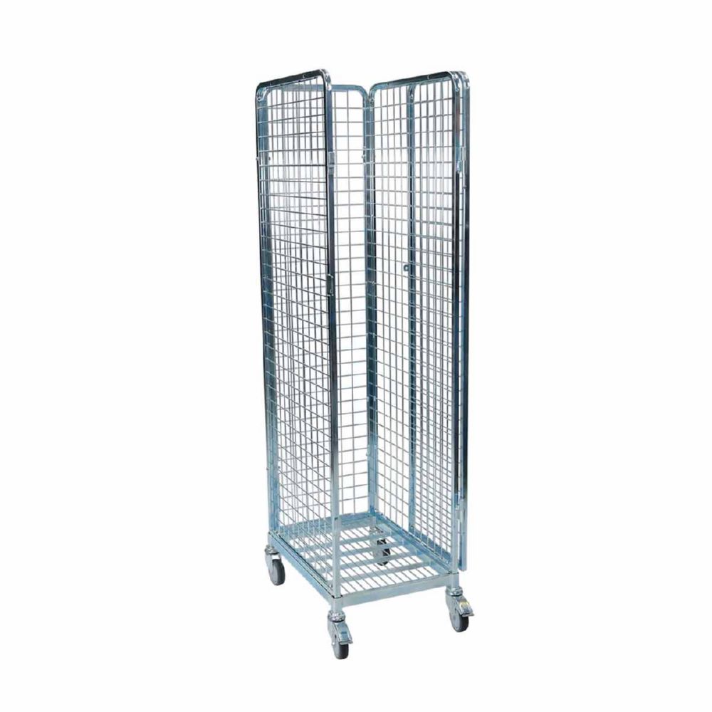 Produktbild ESB Stahlrollbehälter 1665 mit 1 Tür 500 x 680 x 1860 mm bild 2