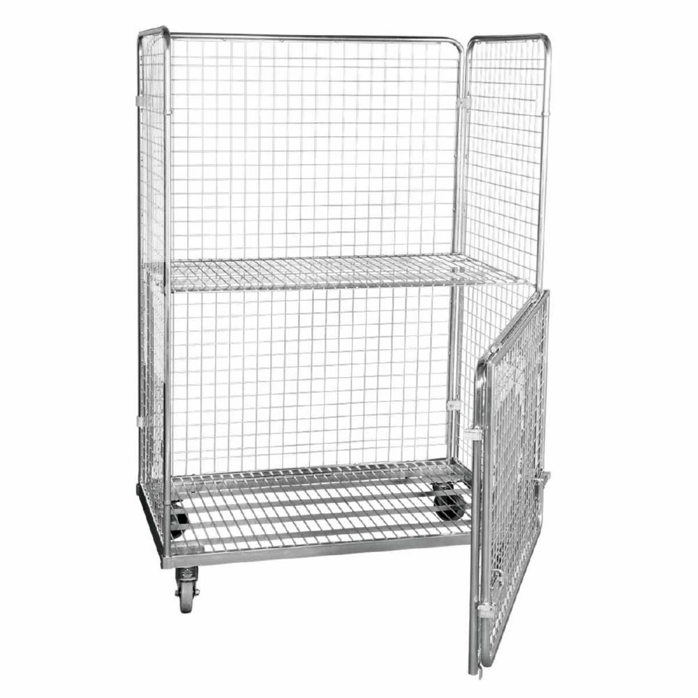 Produktbild ESB Stahlrollbehälter 1600 klappbare Vorderwand 1200 x 800 x 1820 mm bild 6