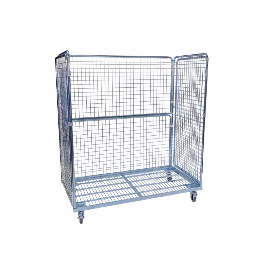 Produktbild ESB Stahlrollbehälter 1600 2 Flügeltüren 4 seitig H 1820 mm bild 2