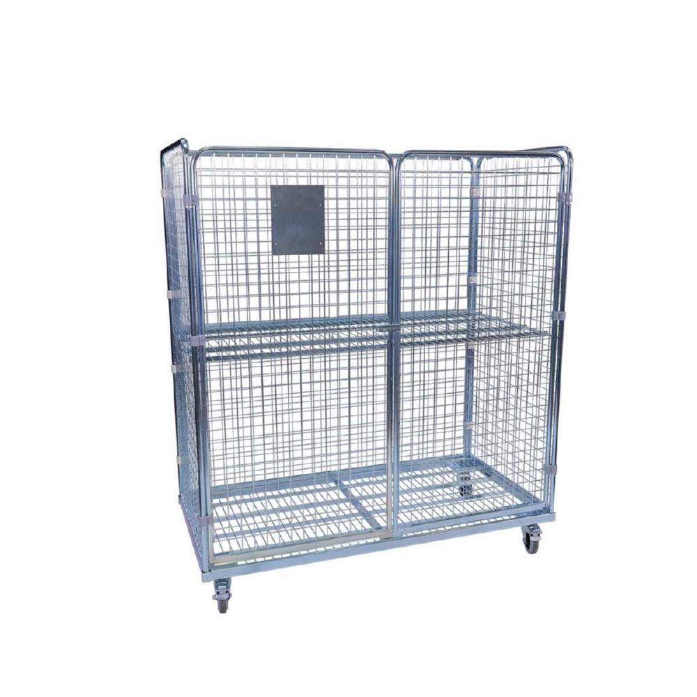 Produktbild ESB Stahlrollbehälter 1600 2 Flügeltüren 4 seitig H 1820 mm bild 3