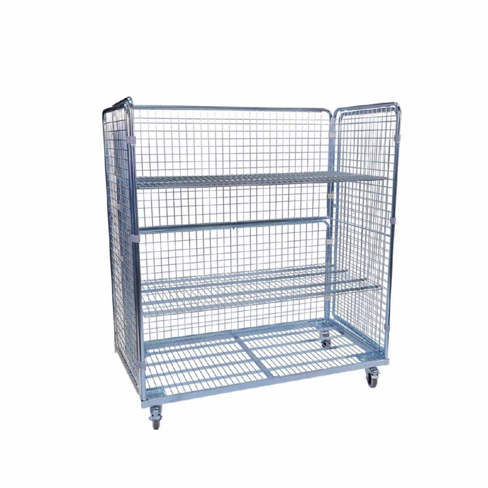 Produktbild ESB Stahlrollbehälter 1600 2 Flügeltüren 4 seitig H 1820 mm bild 5