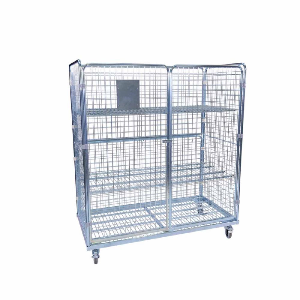 Produktbild ESB Stahlrollbehälter 1600 2 Flügeltüren 4 seitig H 1820 mm bild 6