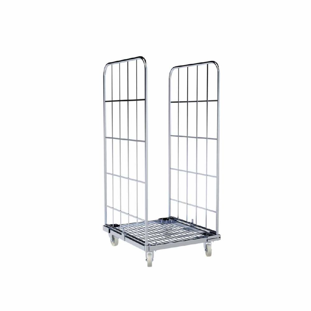 Produktbild ESB Stahlrollpalette Metall 2 seitig 710 x 800 mm