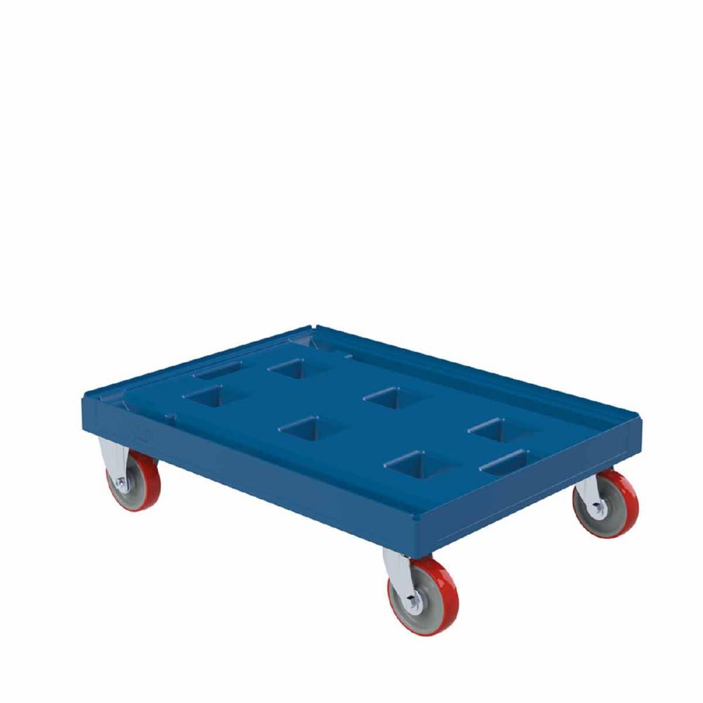 Produktbild ESB Transportroller KU offen blau 814 x 612 x 225 mm