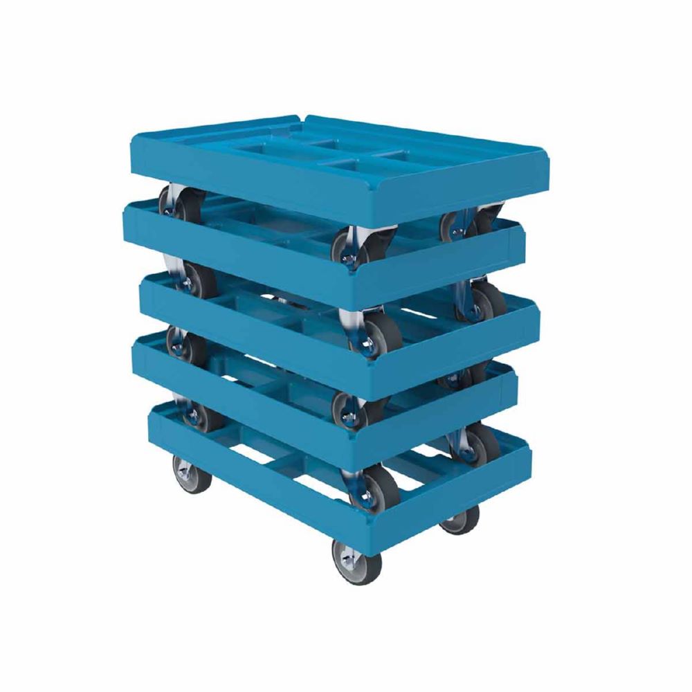 Produktbild ESB Transportroller KU offen blau 410 x 610 x 183 mm bild 2