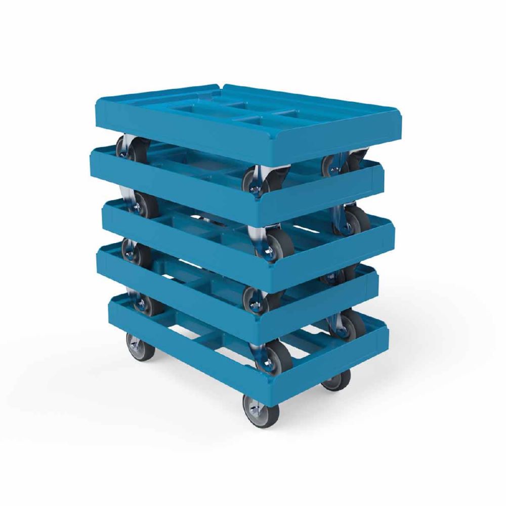 Produktbild ESB Transportroller KU offen blau 410 x 610 x 183 mm bild 3
