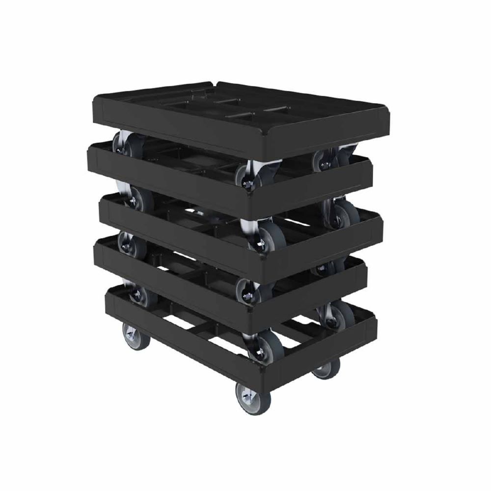 Produktbild ESB Transportroller KU offen schwarz 610 x 410 x 183 mm bild 2