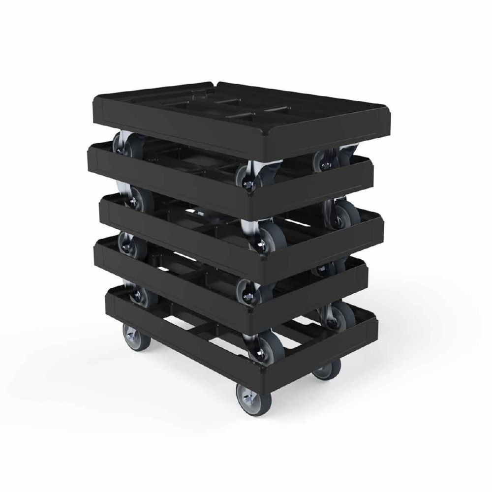 Produktbild ESB Transportroller KU offen schwarz 610 x 410 x 183 mm bild 3