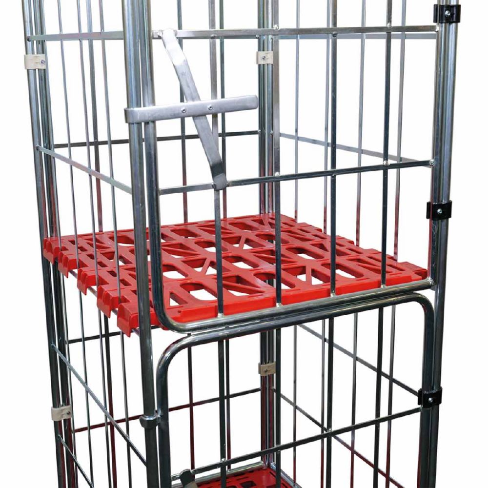 Produktbild ESB Zwischenboden KU für Rollbehälter rot 710 x 735 x 25 mm