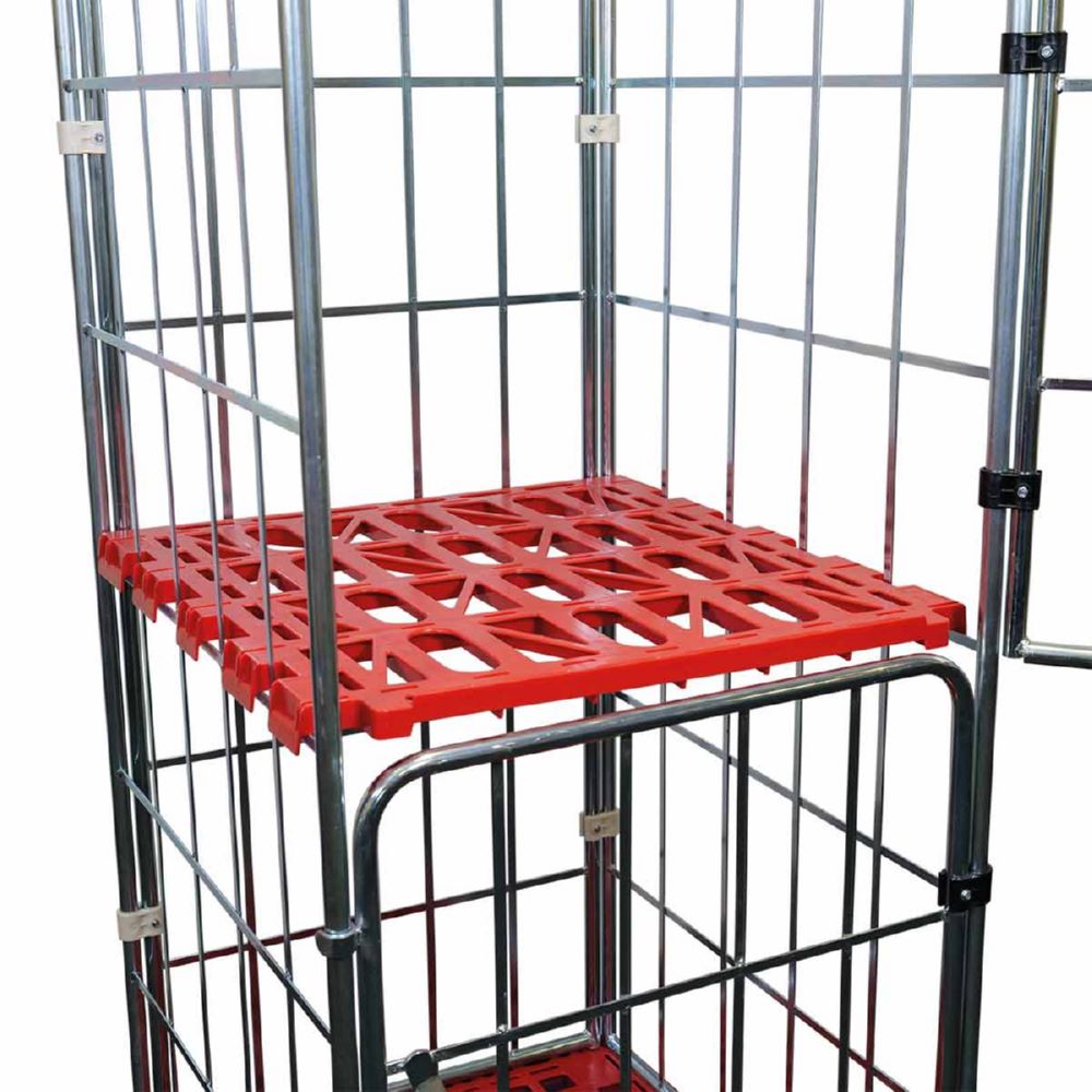 Produktbild ESB Zwischenboden KU für Rollbehälter rot 710 x 735 x 25 mm bild 2