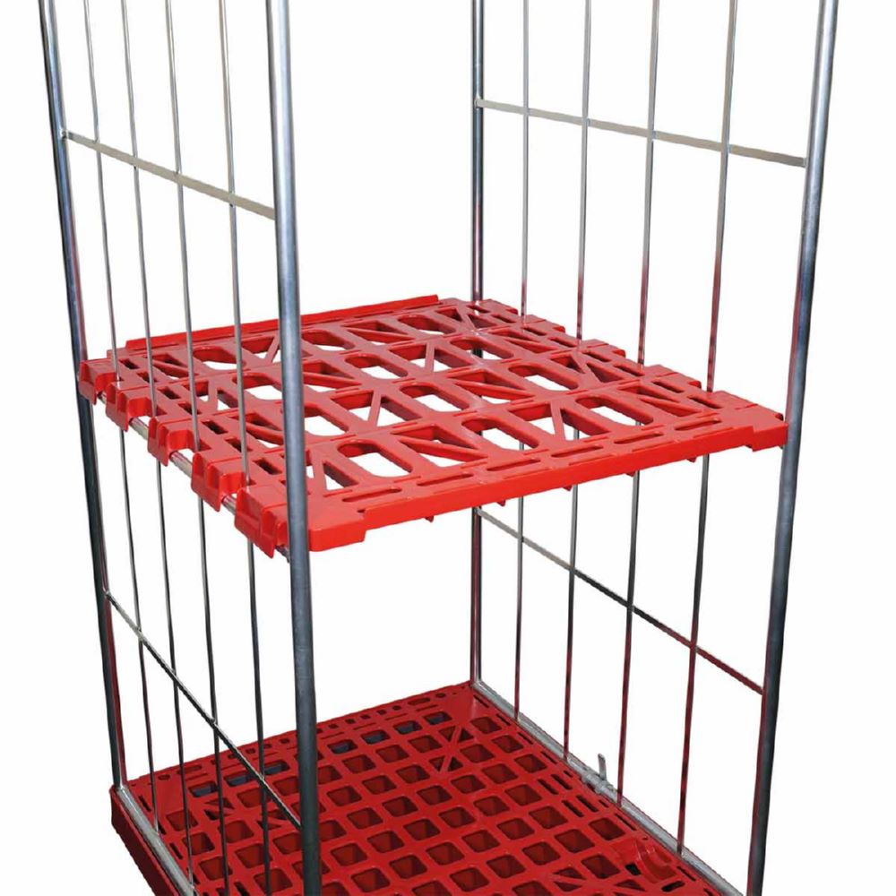 Produktbild ESB Zwischenboden KU für Rollbehälter rot 710 x 778 x 25 mm