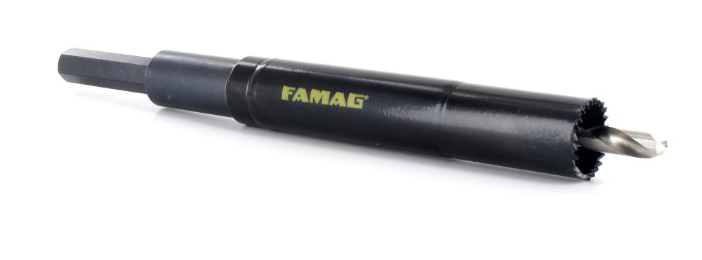 Produktbild Famag Aufnahmeschaft für Rolladenlochsäge inklusive Vorbohrer 7,0mm bild 2
