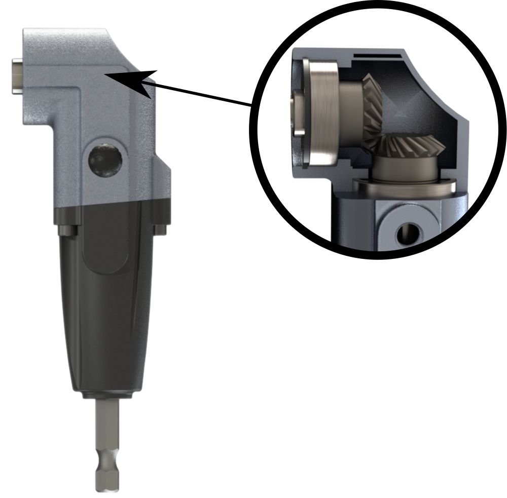 Produktbild Famag Winkelschraubvorrichtung 90fix plus Holzspiralbohrer Bits Set bild 2