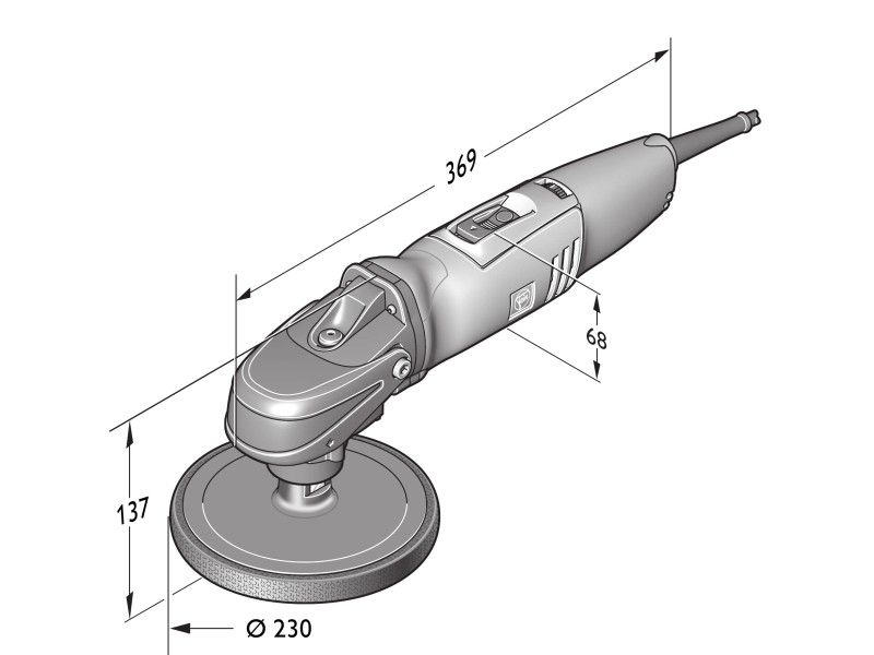 Produktbild Fein Polierer WPO 14-15 E - Set 1200 W bild 5