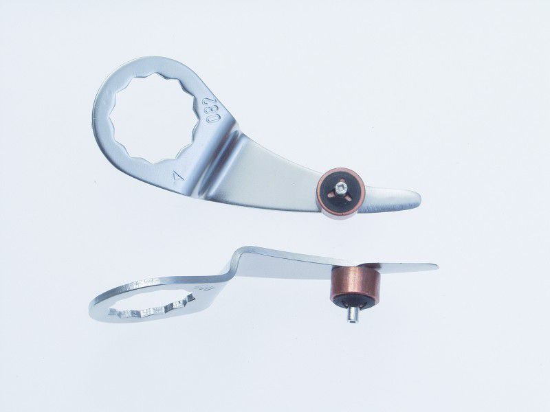 Produktbild Fein Schneidmesser geschwungene Z Form 85 x 39 mm Pack mit 2 Stück