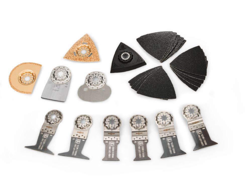 Produktbild Fein Elektrowerkzeuge Renovierungsset Starlock Renovation Aufnahme SL für Multitool