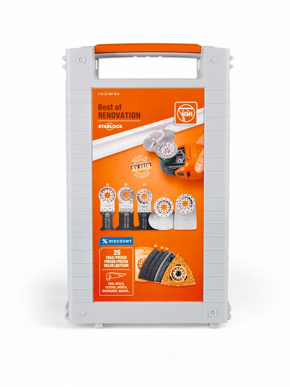 Produktbild Fein Elektowerkzeuge Renovierungsset Starlock Renovation Aufnahme SL für Multitool bild 3