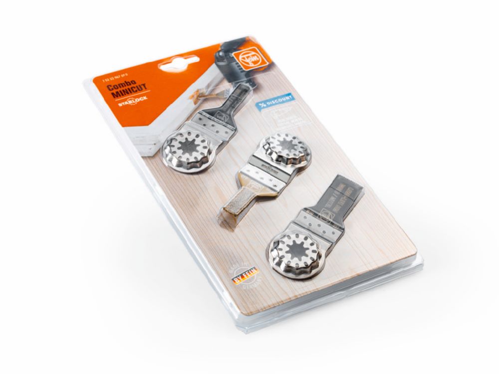 Produktbild Fein Elektowerkzeuge Set Combo Starlock Mini Cut Aufnahme SL für Multitool bild 3