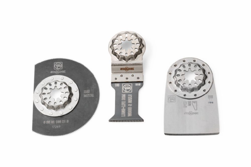 Produktbild Fein Elektrowerkzeuge Renovierungsset Combo Starlock Renovation Aufnahme SL für Multitool