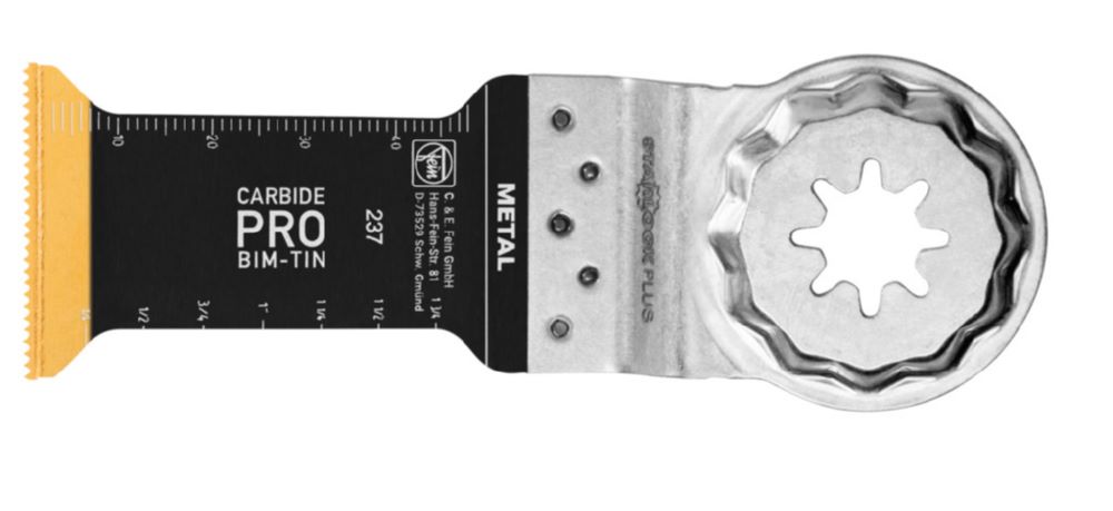 Produktbild Fein E Cut Carbide Pro Länge 60mm Breite 32mm 5 Stück Aufnahme SLP