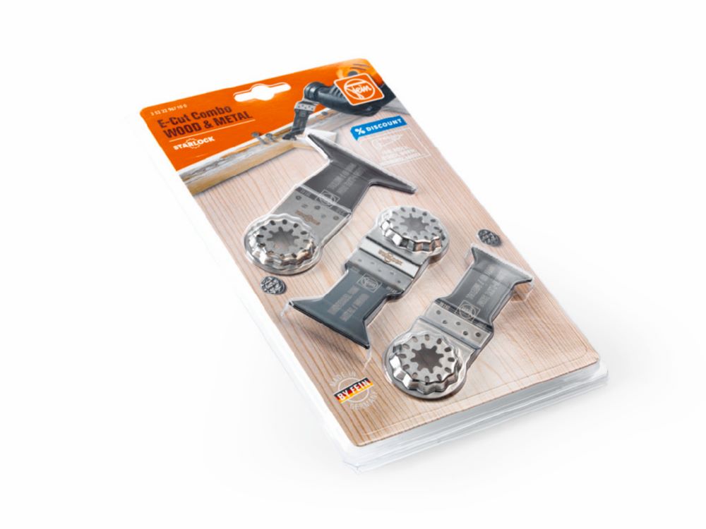 Produktbild Fein Elektowerkzeuge Tauchsägeblätter E-Cut Combo Starlock Wood + Metal Aufnahme SLfür Multitool bild 3