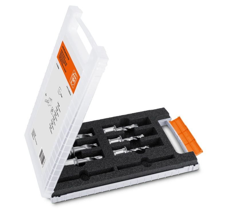 Produktbild Fein HSS Spiralbohrer Set 3/4 in Weldon Aufnahme